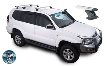 Toyota Prado 120 Series Rhino Rack roof racks